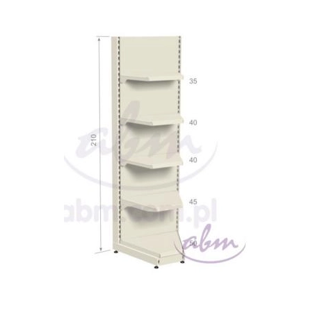 Narożnik wewnętrzny 45 stopni h-210cm